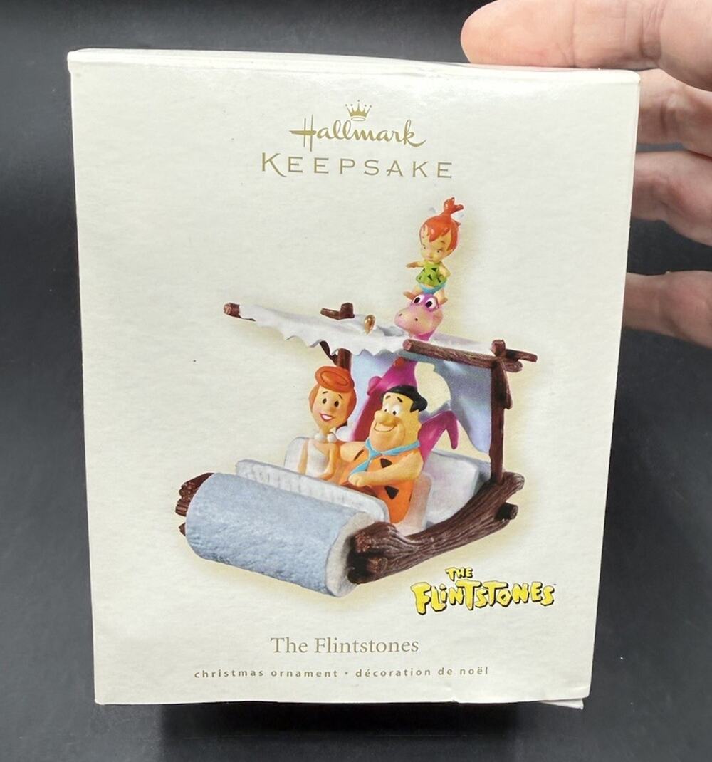 New Hallmark The Flintstones Keepsake Vintage Ornament QXI4314 -7D
